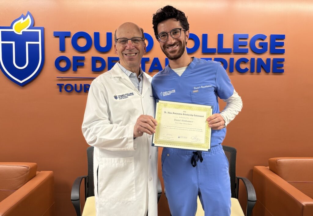 Daniel Abrkhaimov with Dean TCDMLogo (1)