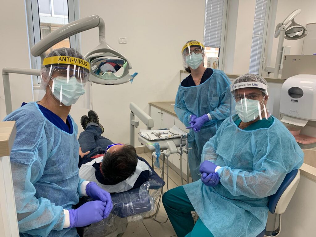 Covid 19 dental team